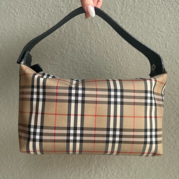 Burberry Handbags - SOLD Burberry Nylon Nova Check Pochette